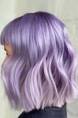 Lilac Hair Color: The Sky Is Blessing You
